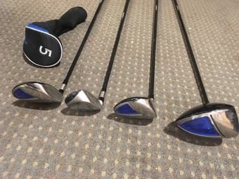 Four Golf Clubs 1