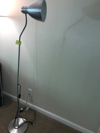 Desk Lamp and Floor Lamp $5 Each 2