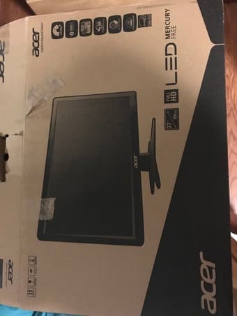 ACER 27” LCD monitor 2