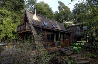Scenic, fully-furnished studio sublet in La Honda, CA - Jul 1 to Oct 1 1