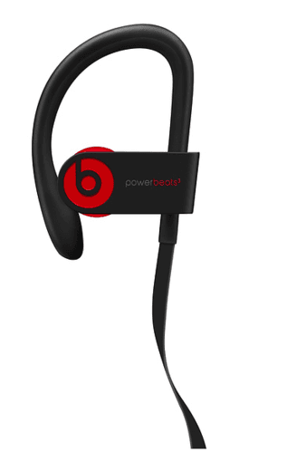 Apple Powerbeats3 Wireless Earphones (black-red), like new 1