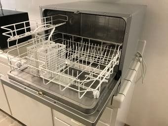 SPT Countertop Dishwasher, Silver 3
