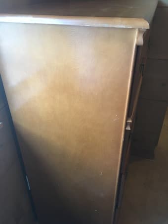 Maple wood 4-drawer dresser 2