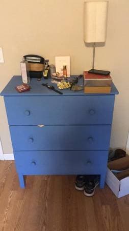 Sofa, bed, desk, dresser 1