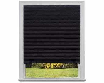 Window Blackout Paper Shade- Black-New-36” x 72”, 6-Pack-half price 1