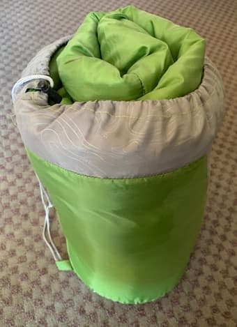 Sleeping bag + comforter/quilt 1
