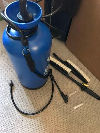 Portable car washer -- no electricity needed 1