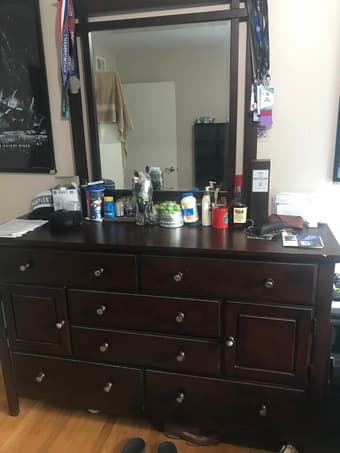 Large Dresser w/ mirror 1