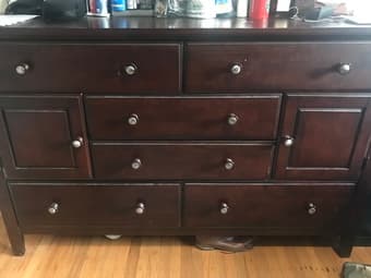 Large Dresser w/ mirror 2
