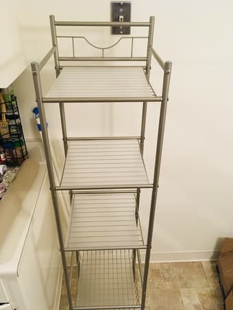 Bathroom  5-shelf tower 1