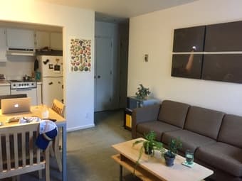 Spacious Furnished Bedroom and Living rooms on campus in July/August 1