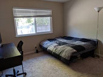Private bedroom + private garage in 3BR Mountain View house 1