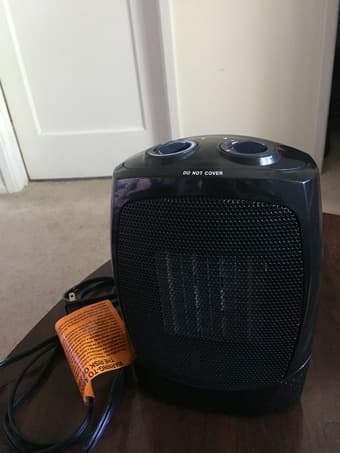 Small portable heater 1