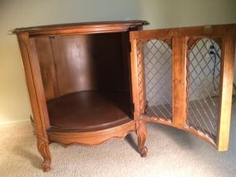 wooden nightstand 3