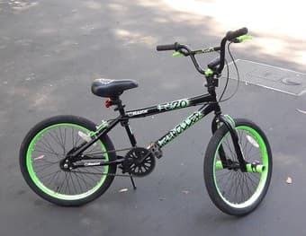 BMX bike 20" Used + Lights & Lock 1