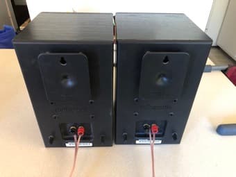 Polk subwoofer, center and bookshelf speakers 2
