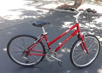 Trek Navigator red bike 1