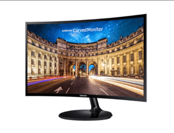Samsung Screen 24" CF390 Curved LED Monitor 3
