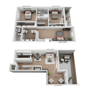 Private bedroom available in a beautiful 3bed 2.5 bath home 1