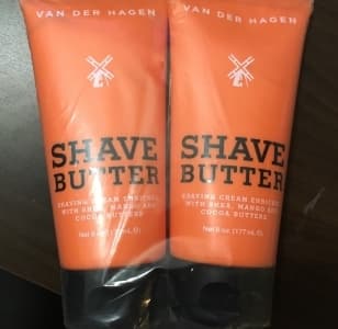 Van Der Hagen Shave Butter 6 oz (Pack of 2) 1