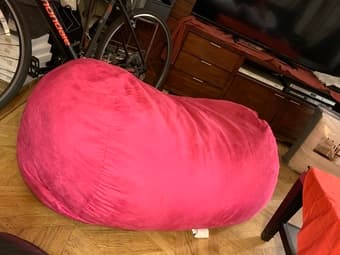 Giant Two Person Bean Bag Chair For Sale 2
