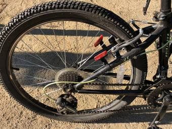 Black Mongoose mountain bike for sale, bike lock included 1