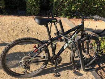 Black Mongoose mountain bike for sale, bike lock included 2