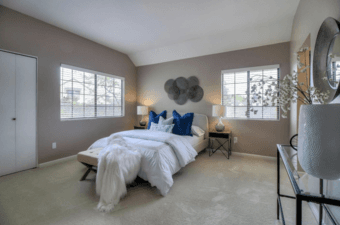 Master bedroom and master bathroom in San Jose 1