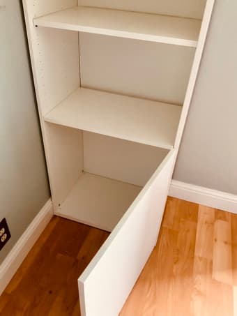 LIKE NEW Large White Cabinet (190 x 60 x 40.5 cm) 1