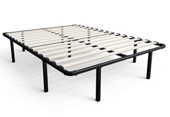 8 in memory foam mattress full size and frame 2