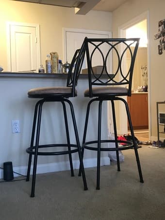 2 Bar Stools for $30 1