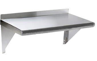 Stainless Steel Wall Mounted shelf -- perfect for Microwave/Toaster 1