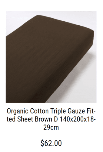 MUJI Cotton Bed sheet and pillow case 1