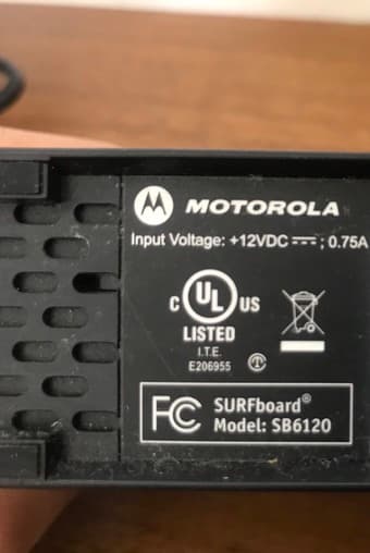 Motorola SB6121 DOCSIS 3.0 Model 2