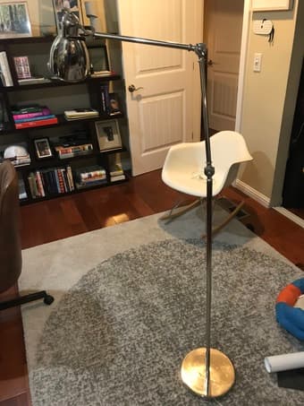 Crate & Barrel Standing Lamp 1