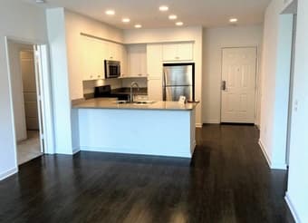 Private room+bath+walk-in closet for rent in luxury 2BR/2BA apartment 2