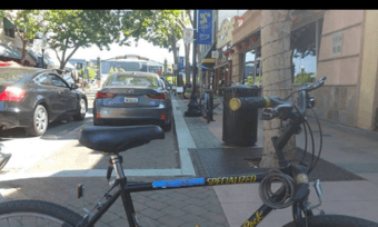 Bike, Light, Lock, only change the back tires 2