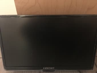 TV 19 in with a remote controller and HDMI code 1
