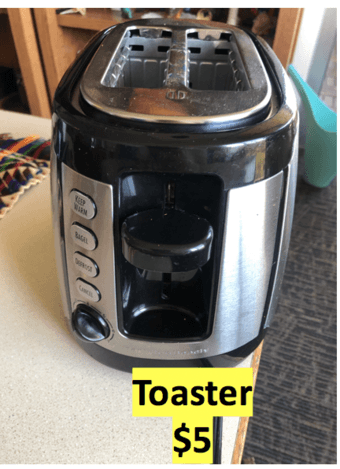 Toaster and Kitchen utensils 1
