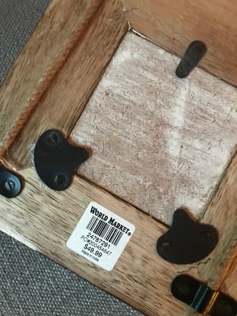 World Market hanging frame - brand new! 2