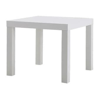 IKEA LACK Side Tables (Like New) (Black-brown and White) Palo Alto 2