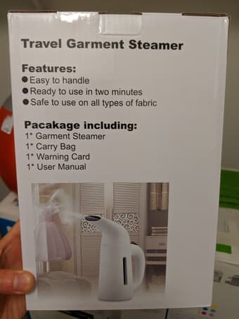 Garment Steamers 1