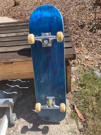 Blank Complete Skateboard BLUE 7.75" 2
