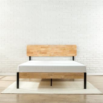 Full size bed frame and mattress 1