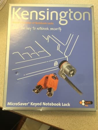 Kensington lock 6 ft long 2