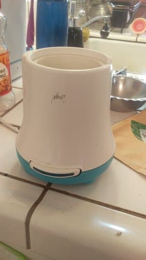 Feeding bottle warmer, sterilizer and drying rack with feeding bottles 3