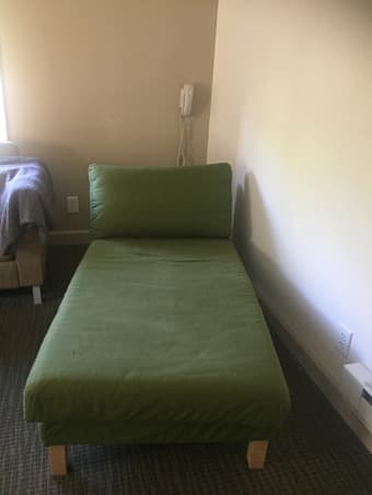 Nice loveseat/armchair/futon 1