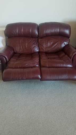 Leather Sofa & Loveseat 2