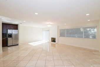 There are marble and solid hardwood flooring throughout the house. 3