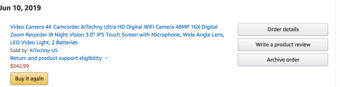 Video Camera 4K Camcorder AiTechny Ultra HD Digital WiFi Camera 48MP 1 1